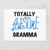 Total Phantastisch Gramma Blue Tshirts Geschenke Postkarte (Vorderseite)