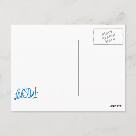 Total Phantastisch Grammie Blue Tshirts Geschenke Postkarte (Rückseite)