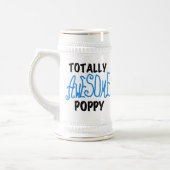 Total Phantastisch Mohnblumen und Geflügel Bierglas (Links)