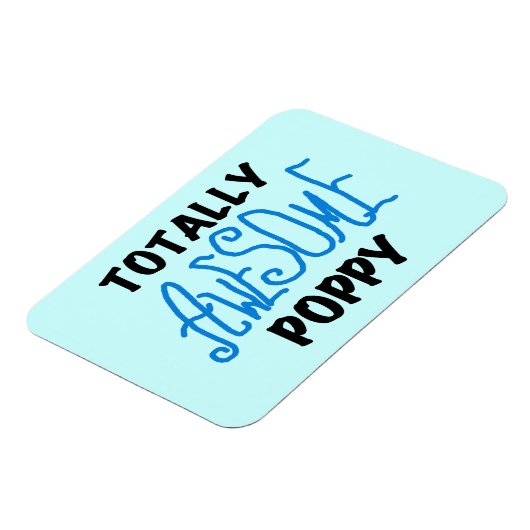 Total Phantastisch Mohnblumen und Geflügel Magnet (Linke Seite)