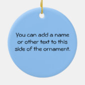 Total Phantastisch Nonna Blue T - Shirt und Gesche Keramikornament (Hinten)