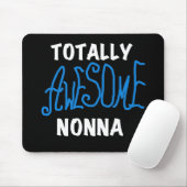 Total Phantastisch Nonna Blue T - Shirt und Gesche Mousepad (Mit Mouse)