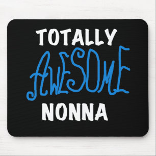 Total Phantastisch Nonna Blue T - Shirt und Gesche Mousepad