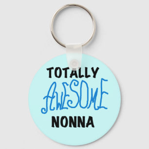 Total Phantastisch Nonna Blue T - Shirt und Gesche Schlüsselanhänger
