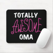 Total Phantastisch Oma Pink T - Shirt und Geschenk Mousepad (Mit Mouse)