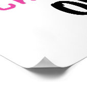 Total Phantastisch Oma Pink T - Shirt und Geschenk Poster (Ecke)