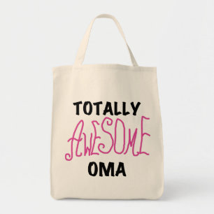 Total Phantastisch Oma Pink T - Shirt und Geschenk Tragetasche