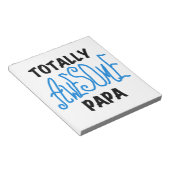 Total Phantastisch Papa T - Shirt und Geschenke Notizblock (angewinkelt)