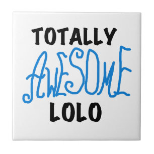 Total Phantastische Lolo Blue Geschenke Fliese