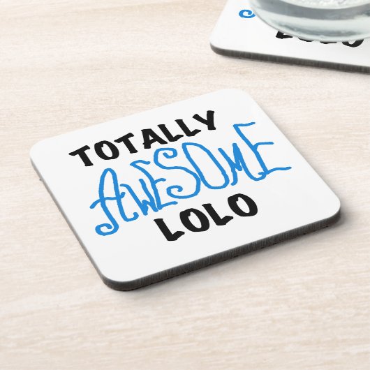 Total Phantastische Lolo Blue Geschenke Getränkeuntersetzer (Linke Seite)