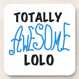 Total Phantastische Lolo Blue Geschenke Getränkeuntersetzer