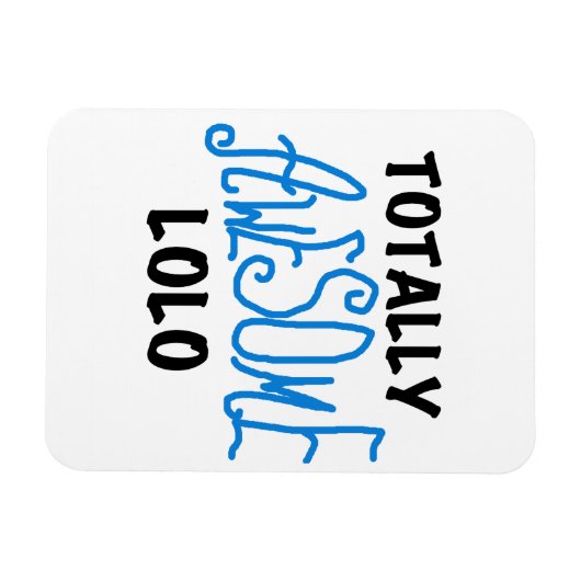 Total Phantastische Lolo Blue Geschenke Magnet (Horizontal)