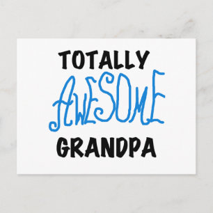Total Phantastische Opa-T - Shirt und Geschenke Postkarte
