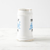 Total Phantastische Poppa-Hemden und Geschenke Bierglas (Mittel)