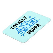 Total Phantastische Poppa-Hemden und Geschenke Magnet (Linke Seite)