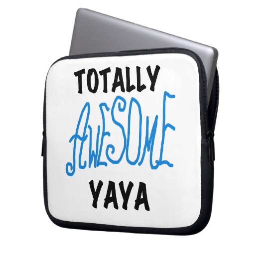 Total Phantastische Yaya-T - Shirt und Geschenke Laptopschutzhülle (Vorderseite Links)
