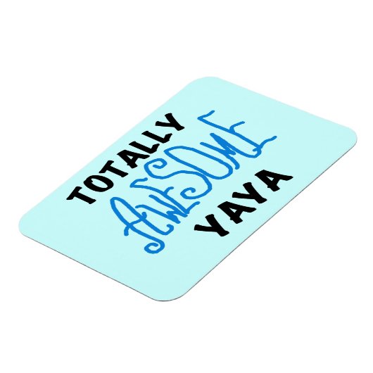 Total Phantastische Yaya-T - Shirt und Geschenke Magnet (Linke Seite)