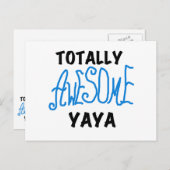 Total Phantastische Yaya-T - Shirt und Geschenke Postkarte (Vorne/Hinten)