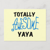 Total Phantastische Yaya-T - Shirt und Geschenke Postkarte (Vorderseite)