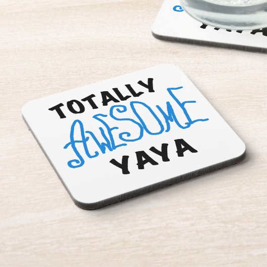 Total Phantastische Yaya-T - Shirt und Geschenke Untersetzer (Linke Seite)