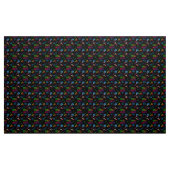 Total Phantastisches Muster der 80er Jahre Stoff (Yard (91,4 cm))