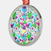 total radikal silbernes ornament (Links)