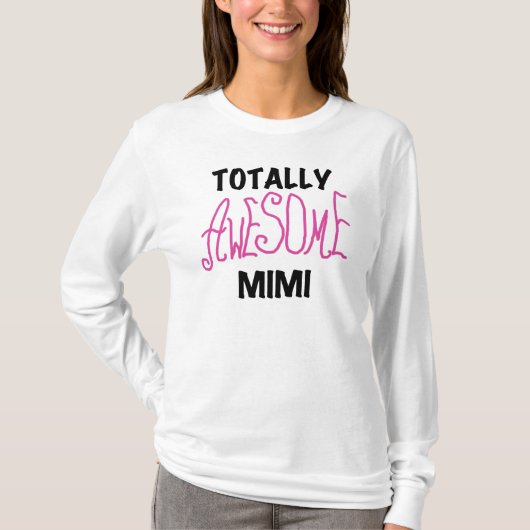 Total rosa T - Shirts fantastisches Mimi und (Vorderseite)