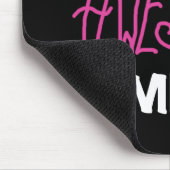 Total rosa T - Shirts fantastisches Mimi und Mousepad (Ecke)