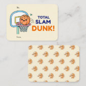 Total Slam Dunk Valentinskarte mit flacher Note Mitteilungskarte (Vorne/Hinten)