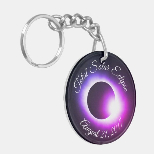 Total Solar Eclipse 2017 - USA Schlüsselanhänger (Vorderseite links)