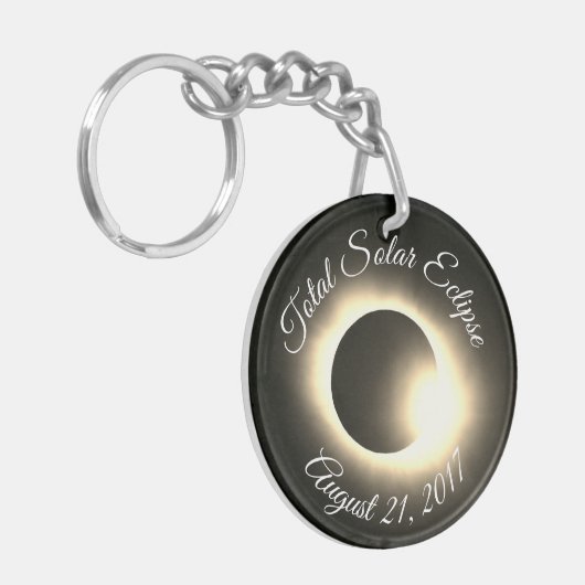 Total Solar Eclipse 2017 - USA Schlüsselanhänger (Vorderseite links)