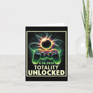 Total Solar Eclipse 2024 Videospiel-Controller Jun Karte