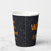 Total Solar Eclipse 2024 WOW I sah es Pappbecher (Rechts)