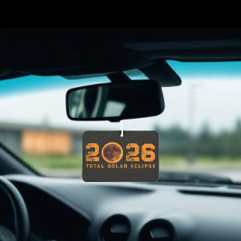 Total Solar Eclipse 2026 Autolufterfrischer