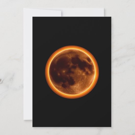 Total Solar Eclipse 2026 Einladung (Rückseite)