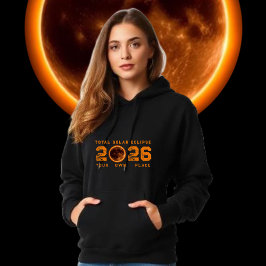 Total Solar Eclipse 2026 Hoodie