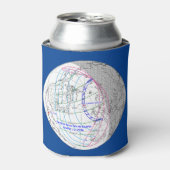 Total Solar Eclipse 2026 Map Dosenkühler (Kanne Vorderseite)