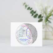 Total Solar Eclipse 2026 Map Postkarte (Stehend Vorderseite)