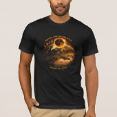 Total Solar Eclipse 2026- Path of Totality T-Shirt (Vorderseite)