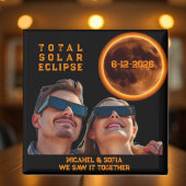 Total Solar Eclipse 2026 Souvenir Magnet