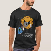 Total Solar Eclipse 2026 Spain Photobomb T-Shirt (Vorderseite)