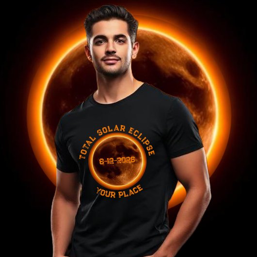 Total Solar Eclipse 2026 T-Shirt