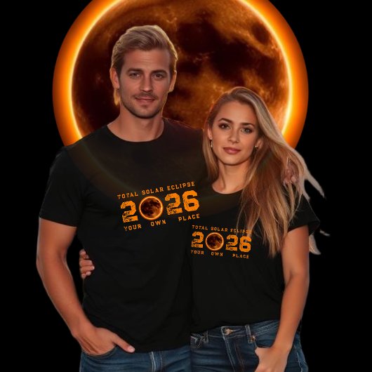 Total Solar Eclipse 2026 T-Shirt