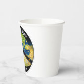 Total Solar Eclipse 2027 Map Pappbecher (Links)