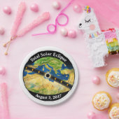 Total Solar Eclipse 2027 Map Pappteller (Party)