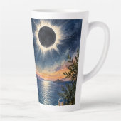 Total Solar Eclipse 2027 Mediterranean  Milchtasse (Rechts)
