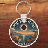 Total Solar Eclipse 2027  Schlüsselanhänger (Vorderseite)