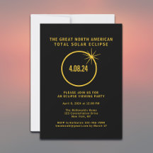 Total Solar Eclipse 4/8/2024 USA Viewing Party