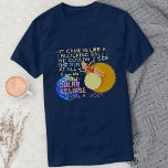Total Solar Eclipse 8. April 2024 American Funny T-Shirt<br><div class="desc">Am 8. April 2024 wird in weiten Teilen der Vereinigten Staaten eine totale Sonnenfinsternis sichtbar sein. Es heißt "Great North American Solar Eclipse". Wenn Sie dieses aufregende Ereignis feiern möchten, ist dieses humorvolle Design perfekt für Sie. Der Wangen-Parodie-Text imitiert Texte und sagt: "Es kam wie ein Blockball hinein / Wir...</div>