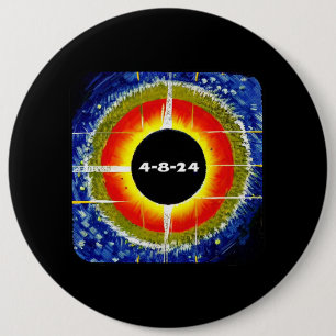 Total Solar Eclipse 8. April 2024 Totality Astron Button